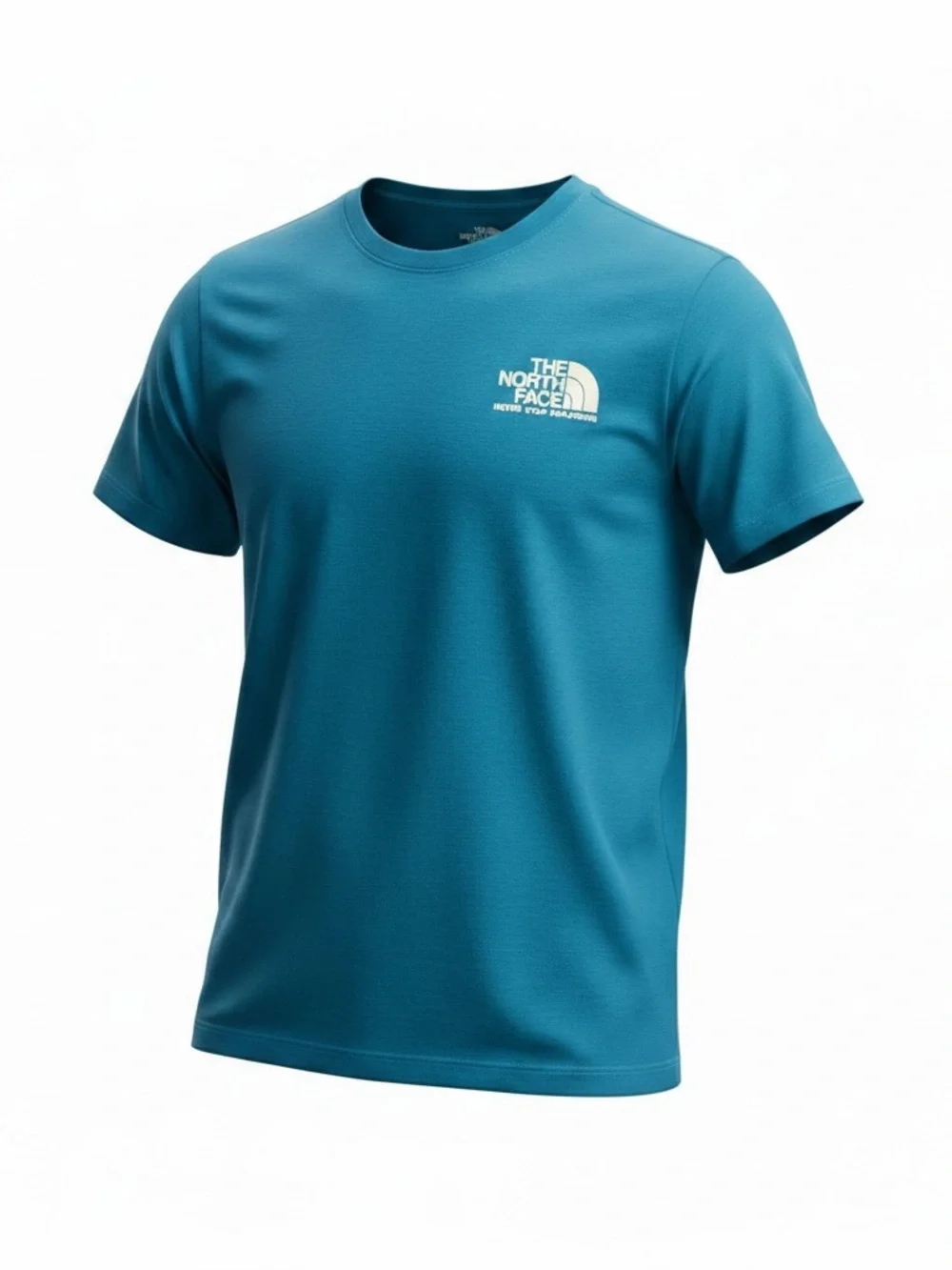 The North Face Men’s Evolution Throwback Short Sleeve Tee Digital Steel Large NW